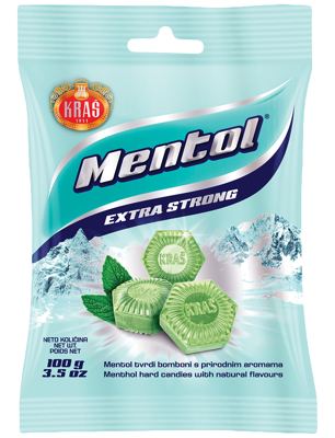 MENTOL EXTRA STRONG 100g RED