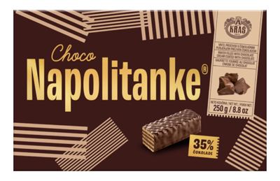 KEKSI NAPOLITANKE ČOKOL. 250 g KRAŠ