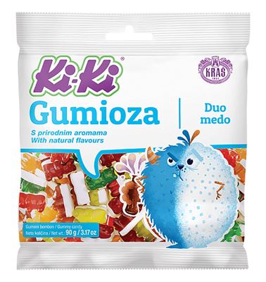 BOMBONI KI-KI DUO MEDO 90 g KRAŠ