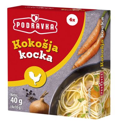 KOKOŠJA KOCKA 40g