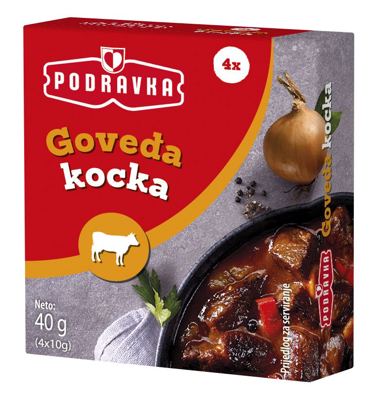 GOVEĐA KOCKA 40g PODRAVKA