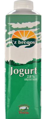 JOGURT TEKUĆI 2,8% 1kg TTOP VINDIJA