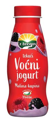VOĆNI JOGURT MALINA KUPINA 330g VIN