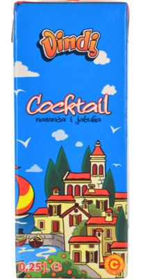 VINDI COCKT. NARANČA-JABUKA 0,25L