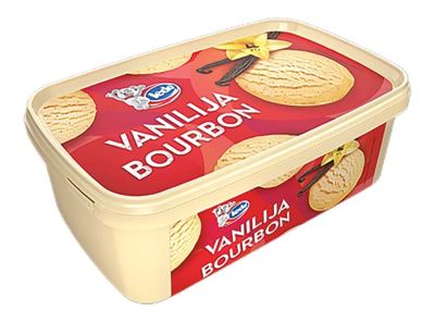 SLADOLED VANILIJA BURBON 2L LEDO