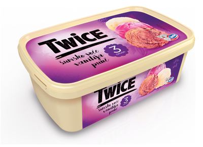 SLADOLED TWICE 1700ml ŠUM.VOĆE-VAN/PUNČ LEDO