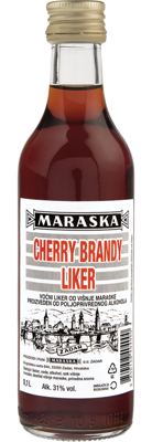 CHERRY BRANDY 31% 0,1L BORDO MARASK