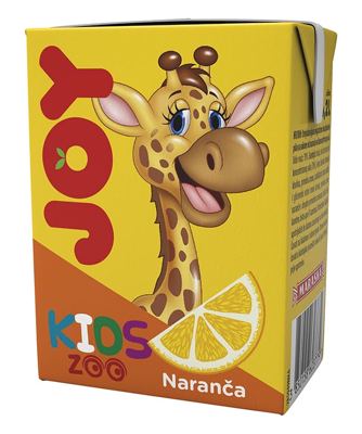 JOY KIDS ZOO PIĆE NARANČA 0,2L MARASKA