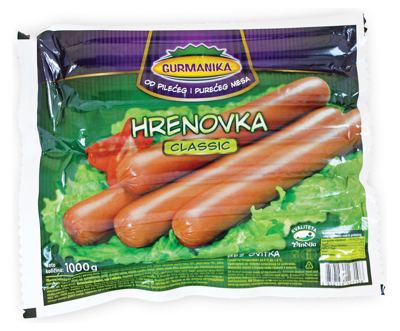 N-VIN HRENOVKE GURMANKA -6/1-CLASSIC 1KG BEZ OVITKA