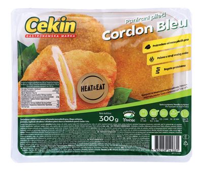 Panirani pileci cordon bleu 300g