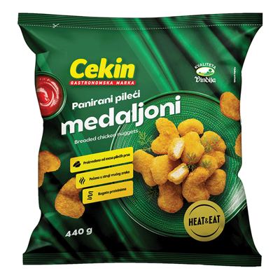 PANIRANI PILEĆI MEDALJONI 440 GR.-SMRZNUTO VINDIJA