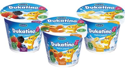 JOGURT DUKATINO VOĆNI MIX 125g