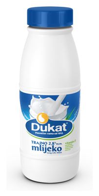DUKAT TRAJNO MLIJ.U BOCI 2,8% 0,5L