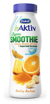 JOGURT B.AKTIV LGG SMOOTHIE 330g KURKUMA