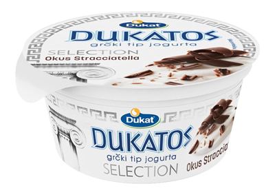 N-DUKAT JOGURT DUKATOS 150G SELECTION STRACCIATELLA -6/1-