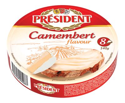 SIR TOPLJENI CHEDDAR 140G PRESIDENT