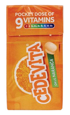BOMBON CEDEVITA 18G NARANČA-8/1-