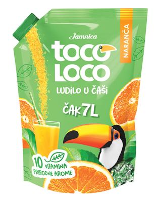 TOCO LOCO NAPITAK NARANČA 550g