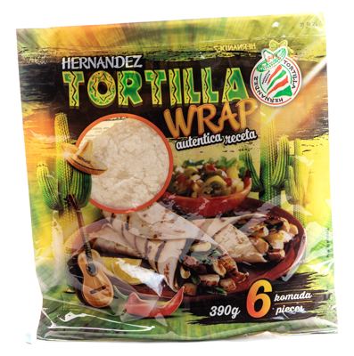 TORTILJA HERNANDEZ 390 g (6/1, PROMJER 25 CM)