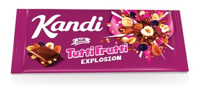 ČOKOLADA KANDI 80g TUTTI-FRUTTI
