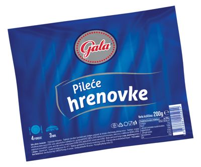 GALA PILEĆE HRENOVKE 200g VAK.GAVRILOV