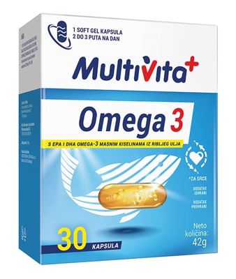 MULTIVITA OMEGA 3 KAPSULE 30