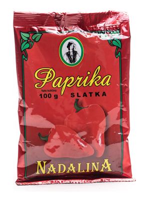 ZAČIN PAPRIKA SLAT.100 g NADAL