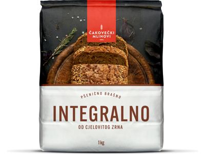 BRAŠNO GRAHAM - INTEGRALNO 1 kg ČAKOVEČKI MLINOVI