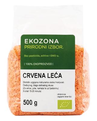 BIO LEĆA CRVENA 500 g EKOZONA