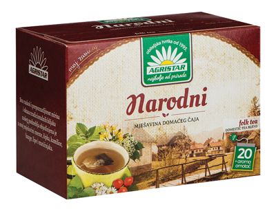 ČAJ NARODNI FILTER 20/1 AGRISTAR