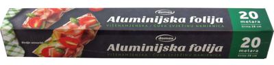 FOLIJA ALUMINIJSKA 20 m DOMAX