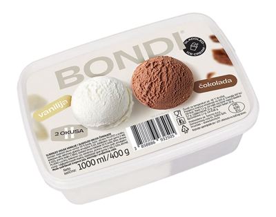 SLADOLED ČOK/VAN.1 L BONDI