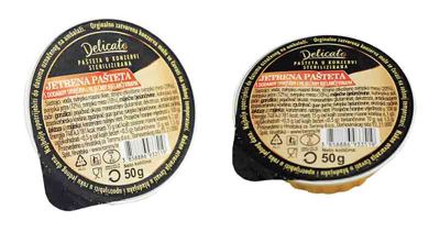 PAŠTETA JETRENA 50 g DELICATO