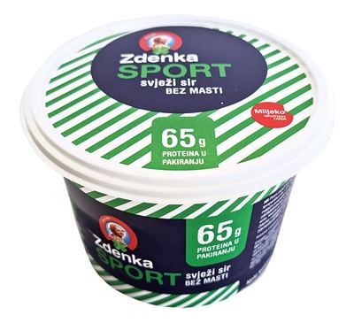 SIR SVJEŽI 500 g SPORT ZDENKA
