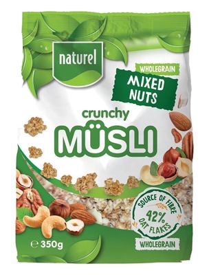 NATUREL WHOLEGRAIN MIXED NUTS 350g
