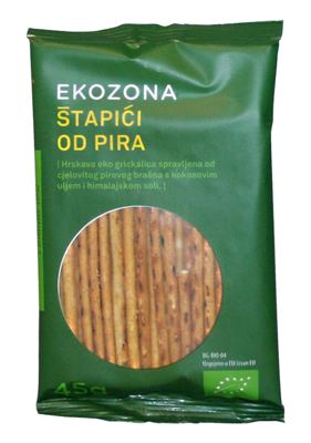 ŠTAPIĆI INTEGRALNI OD PIRA 45G EKOZONA