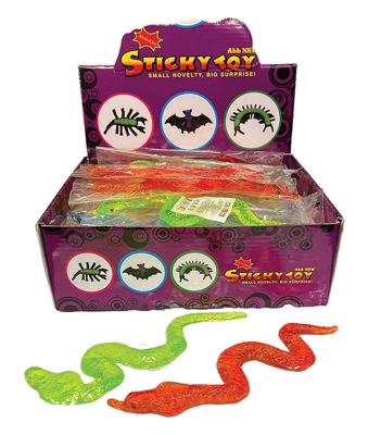 IGR. ŽIVOTINJE STICKY ZMIJA U DISPLEJU 45 kom