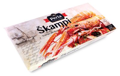 ŠKAMPI ZA BUZARU 375g PERLA