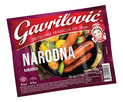 GAV.NARODNA KOBASICA 300g VP