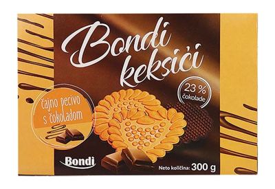 ČAJNO PECIVO S ČOK.300 g BONDI