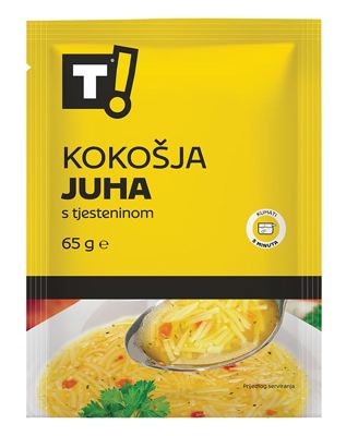 JUHA KOKOŠJA 65 g T!