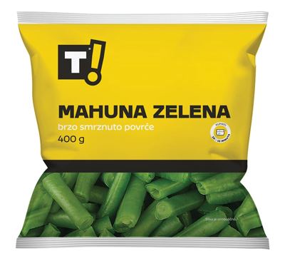 MAHUNA ZELENA SMRZ. 400 g T!