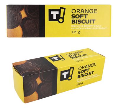 CHOCO DES. NARANČA 125 g T!