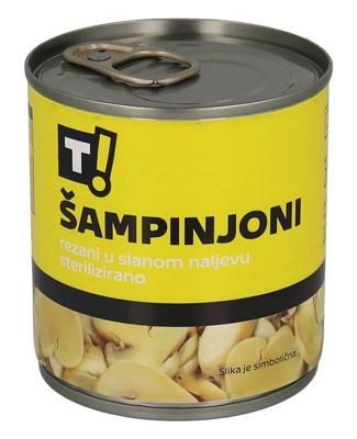 ŠAMPINJONI REZANI 200 g T!