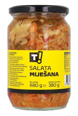 SALATA MIJEŠANA 680 g T!