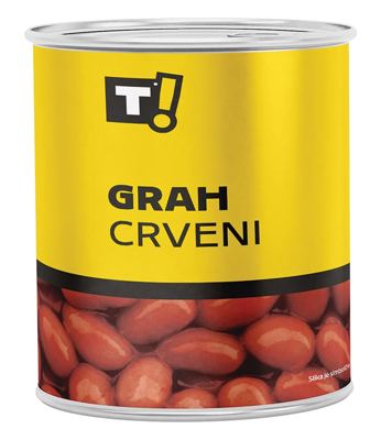 GRAH CRVENI 800 g T!