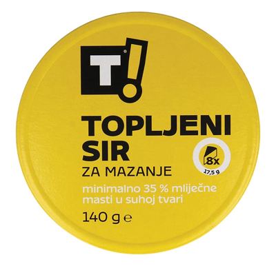 SIR TOPLJENI 140 g T!