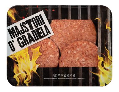 HAMBURGER 400 g MAJSTORI O'GRADELA