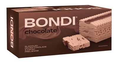 SLADOLED ROLADA ČOKOLADA 700 ml BONDI