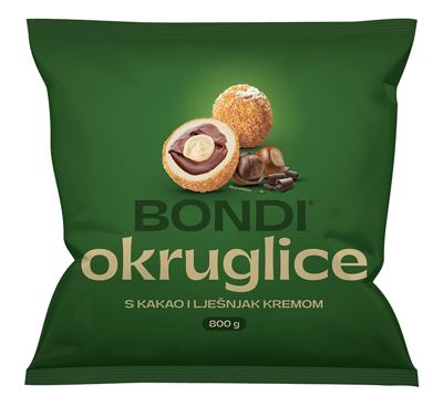 OKRUGLICE KAK/LJEŠ 800 g BONDI